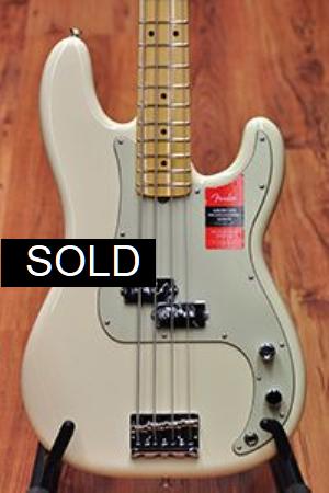 Fender American Professional Precision Bass Olympic White Maple